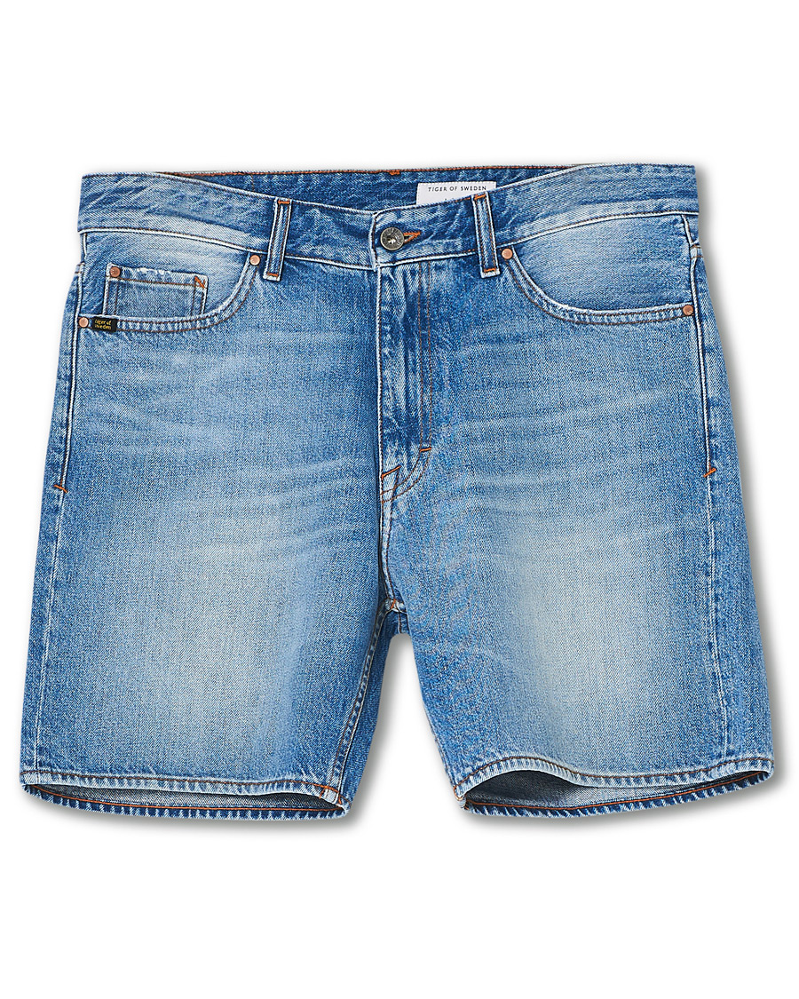 Herre | Shorts | Tiger of Sweden | Jin Jeans Shorts Light Blue