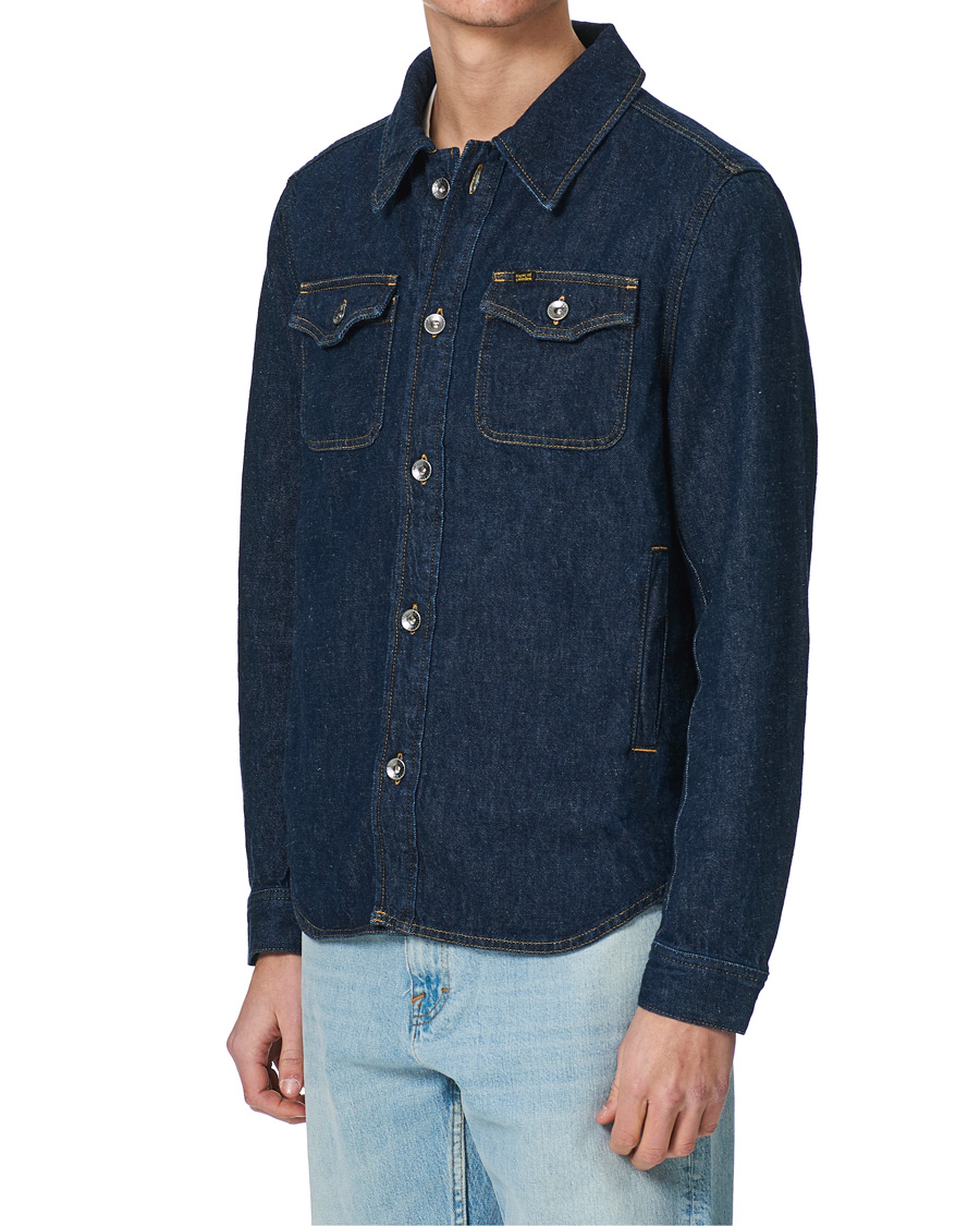 Herre | Jakker | Tiger of Sweden | Get Organic Cotton Denim Jacket Midnight Blue