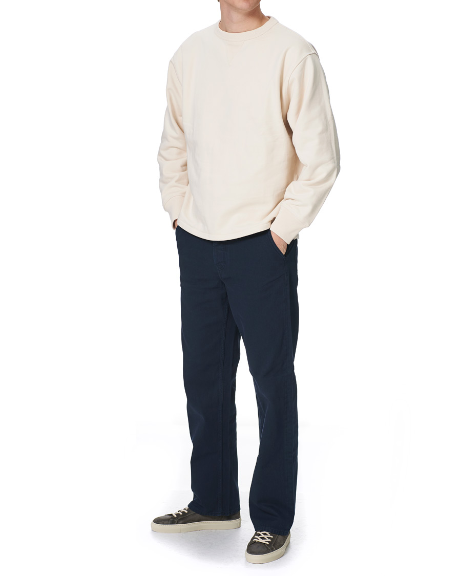 Herre | Gensere | Levi's Made & Crafted | Crew Neck Sweatshirt Oatmeal