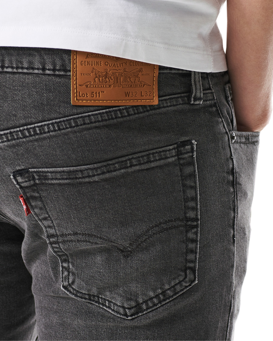 Herre | Jeans | Levi's | 511 Slim Fit Stretch Organic Cotton Jeans Storm Rider Adv