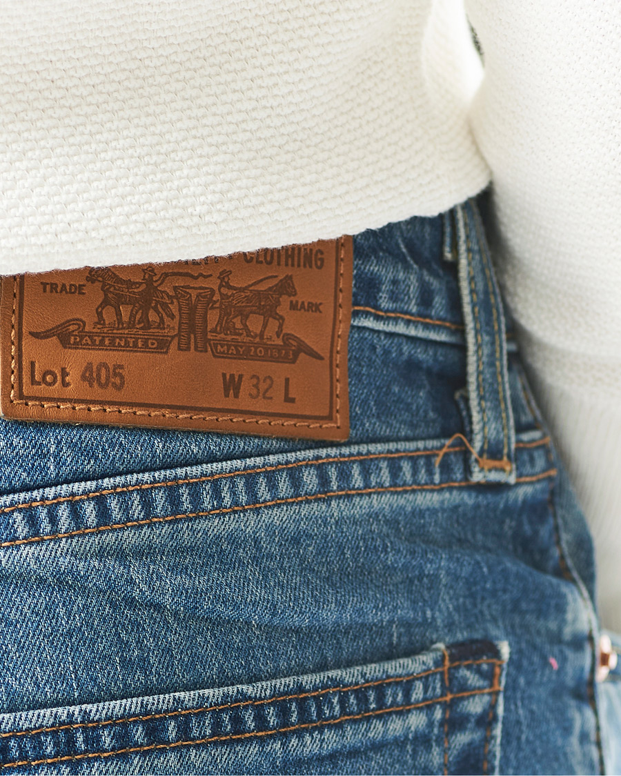 Herre | Shorts | Levi's | 405 Denim Stretch Shorts Punsch Line Real Calling