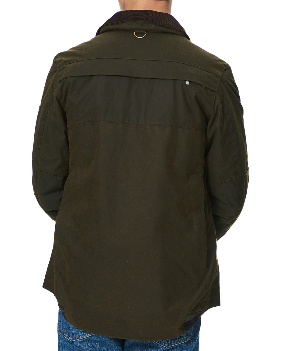 Herre | Jakker | Barbour Gold Standard | Grampain Padded Wax Jacket Olive