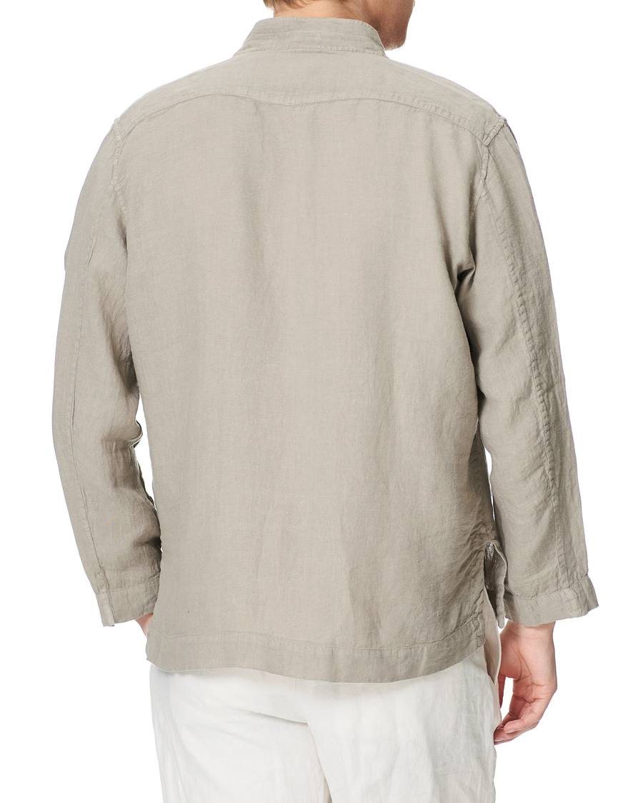 Herre | Skjorter | Massimo Alba | Cina Linen Overshirt Walnut
