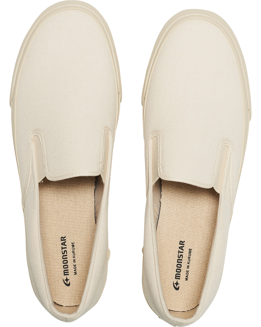 Herre | Moonstar Sidegoa Slip On Sneaker Natural | Moonstar | Sidegoa Slip On Sneaker Natural