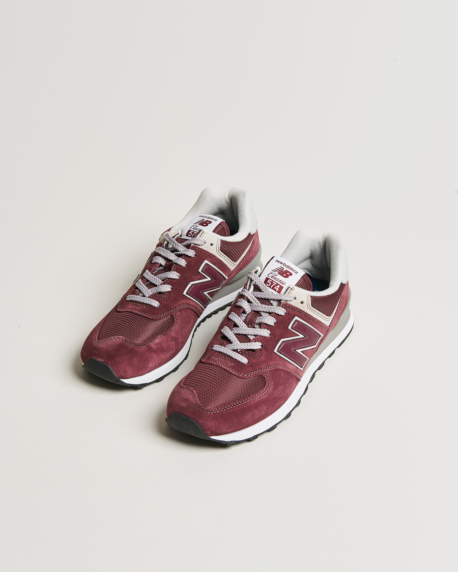 Herre | Avdelinger | New Balance | 574 Sneakers Burgundy