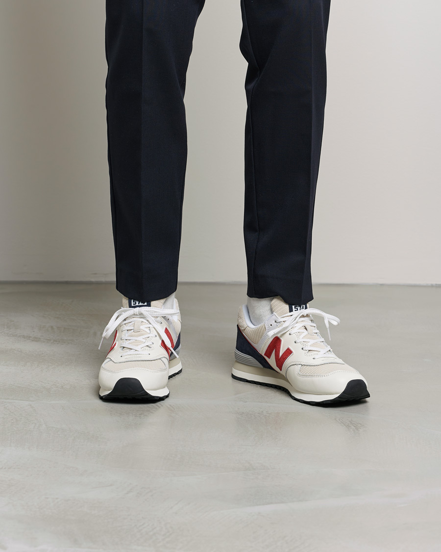 Herre | New Balance 574 Sneaker Sea Salt | New Balance | 574 Sneaker Sea Salt