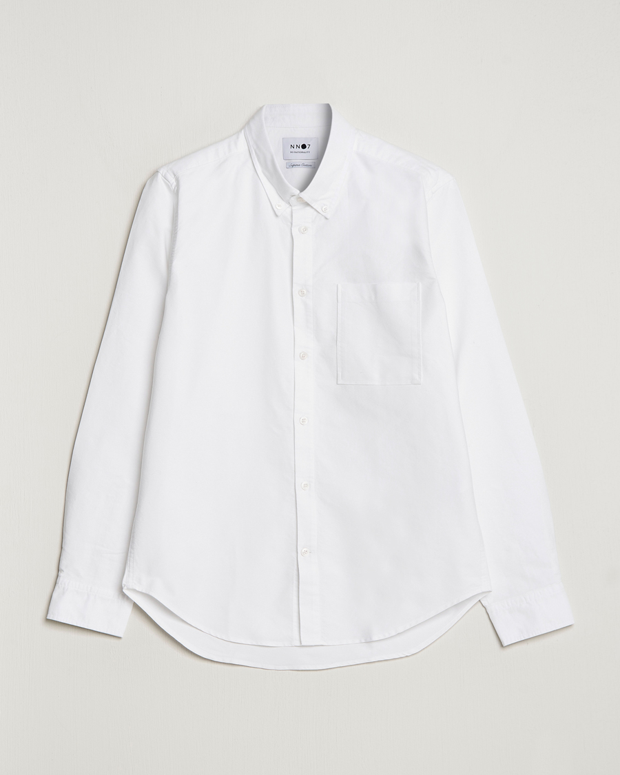 Herre |  | NN07 | Arne Button Down Oxford Shirt White