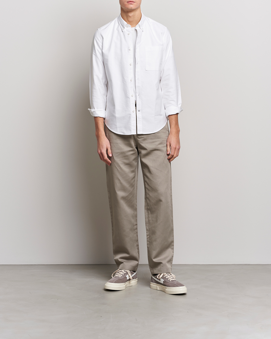 Herre | Oxfordskjorter | NN07 | Arne Button Down Oxford Shirt White