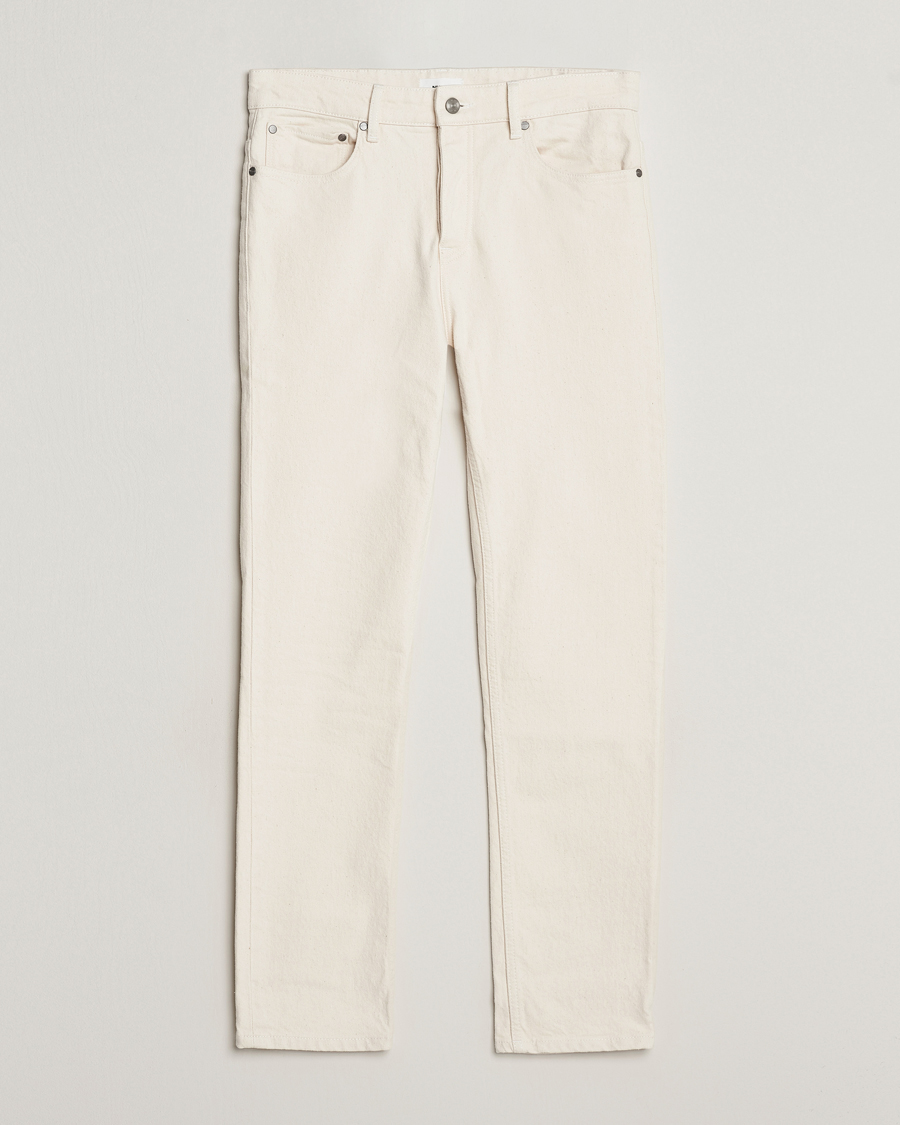 Herre | Jeans | NN07 | Johnny Stretch Jeans Ecru