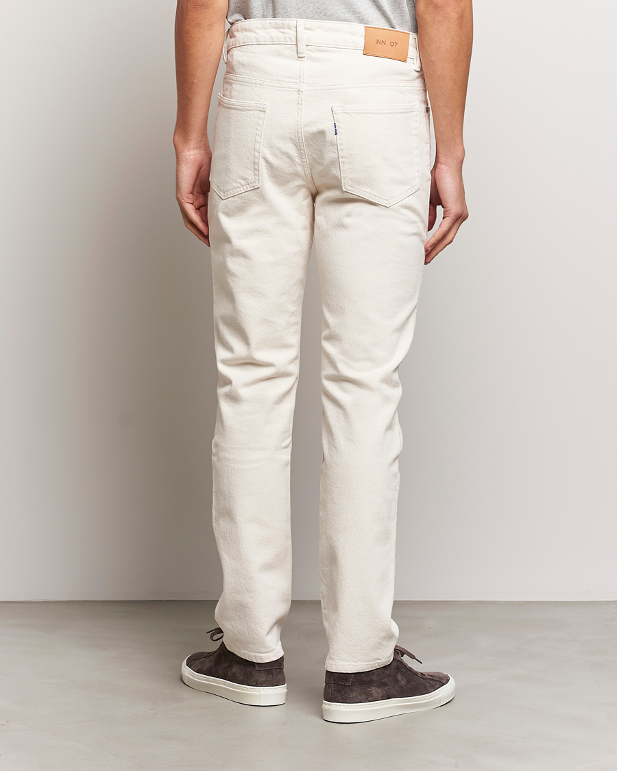 Herre | Jeans | NN07 | Johnny Stretch Jeans Ecru