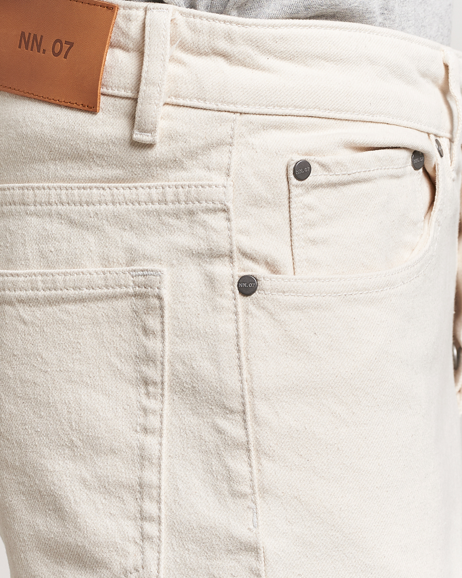 Herre | Jeans | NN07 | Johnny Stretch Jeans Ecru