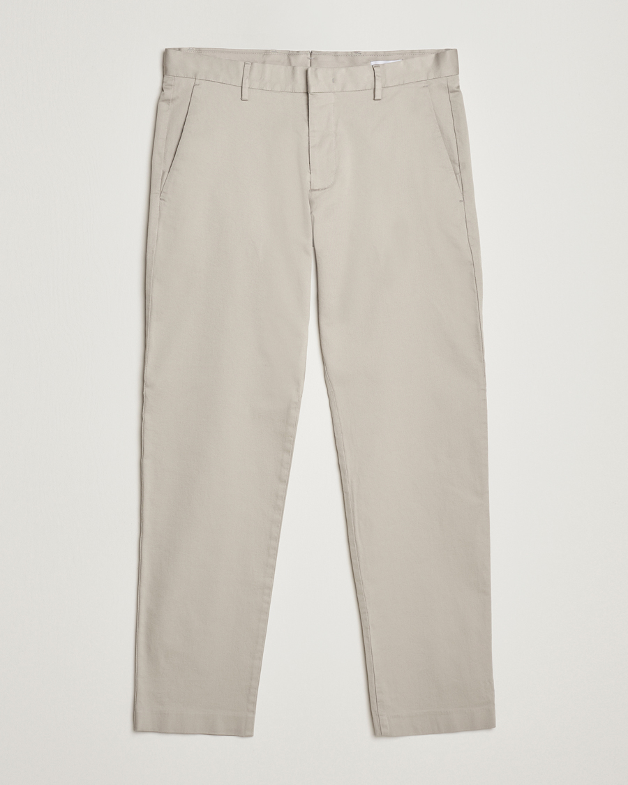 Herre |  | NN07 | Theo Regular Fit Stretch Chinos Grey