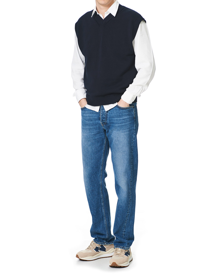 Herre | Skjorter | NN07 | Arne Tencel/Linen Shirt White