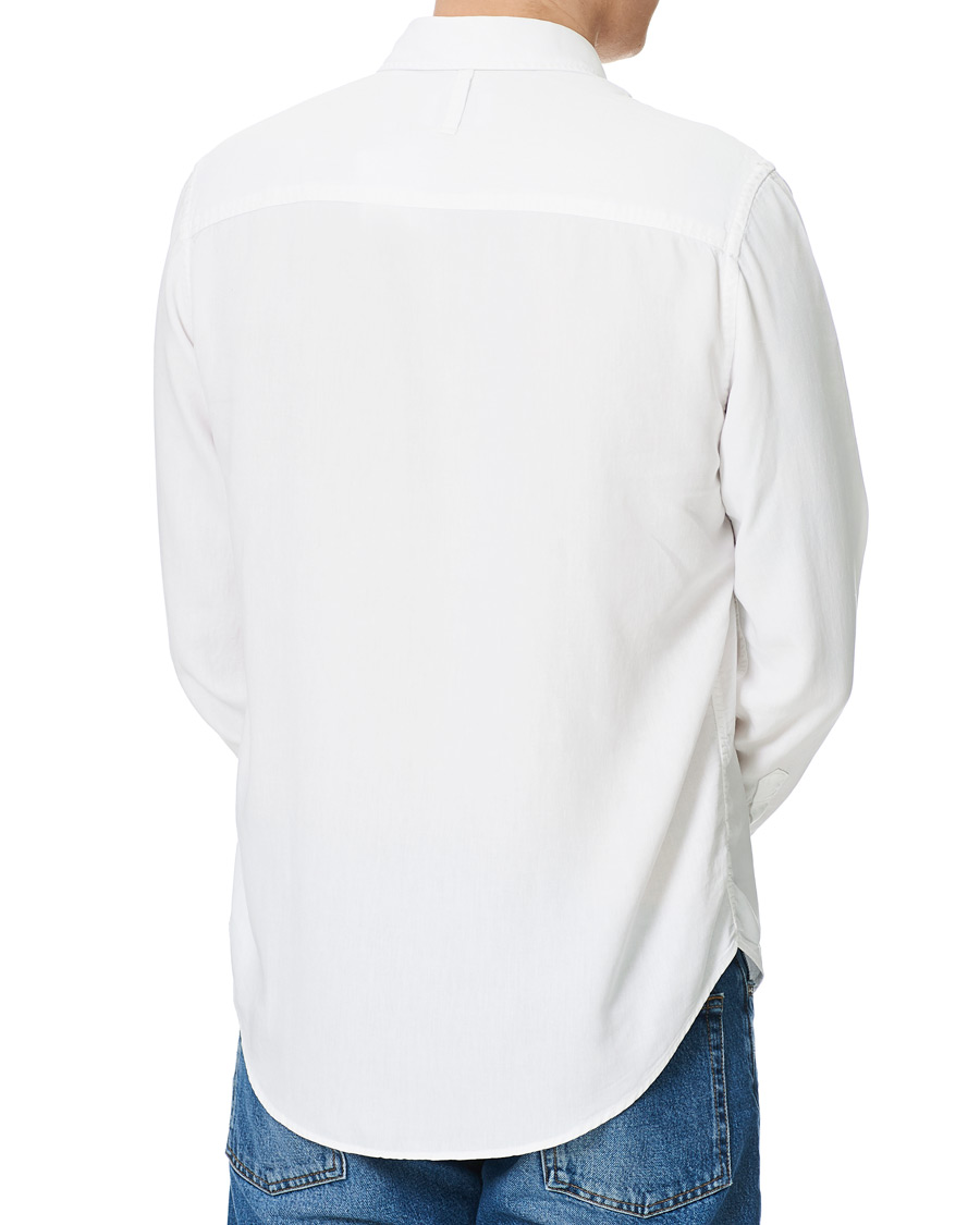 Herre | Skjorter | NN07 | Arne Tencel/Linen Shirt White