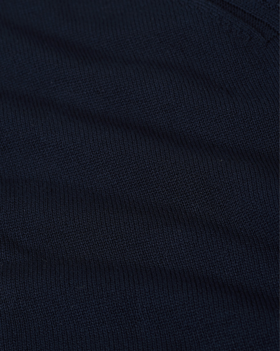 Herre | Gensere | NN07 | Cotton Knitted V-Neck Vest Navy