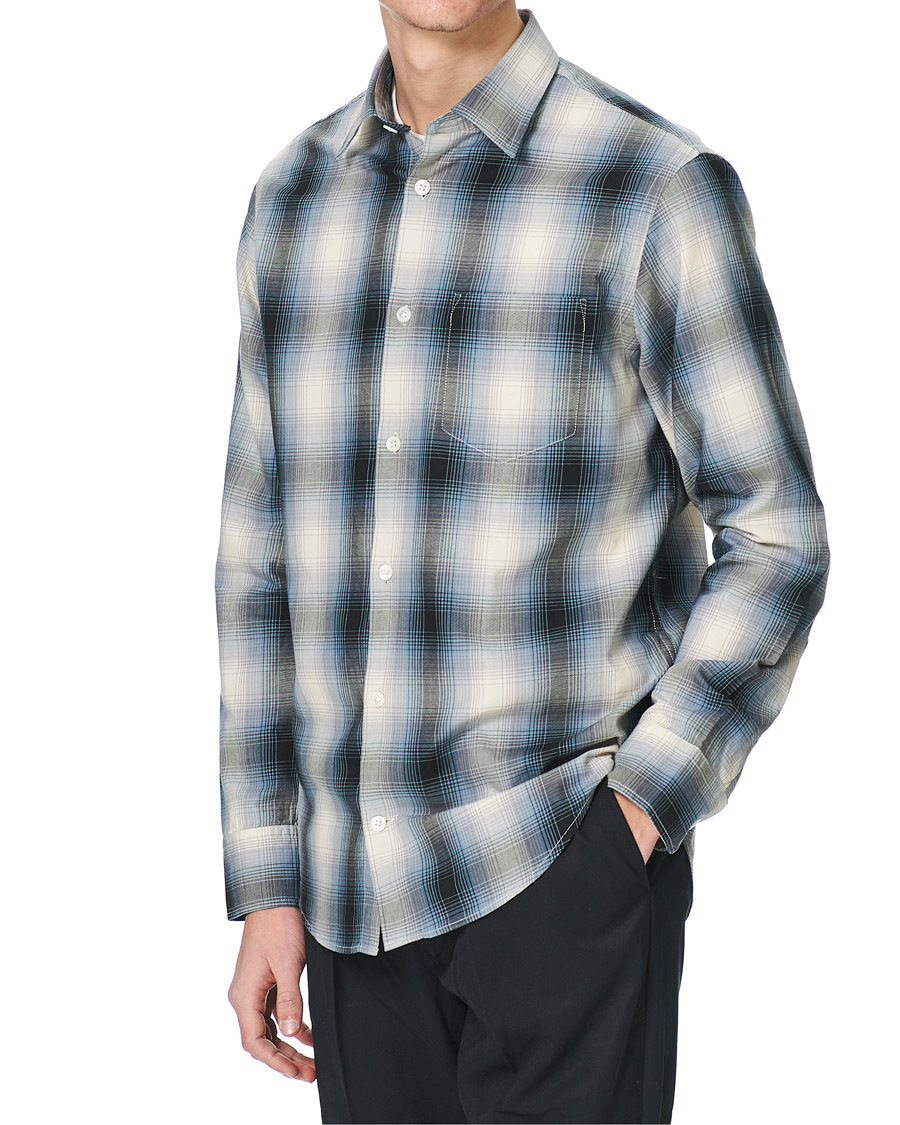 Herre | Skjorter | NN07 | Errico Checked Shirt Blue/White