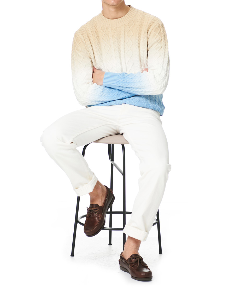 Herre | Gensere | NN07 | Jordan Dip Dyed Knitted Sweater Multi