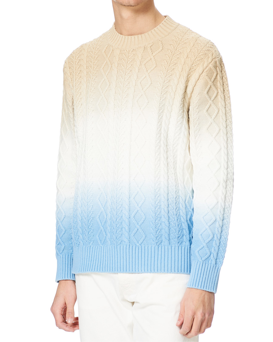 Herre | Gensere | NN07 | Jordan Dip Dyed Knitted Sweater Multi