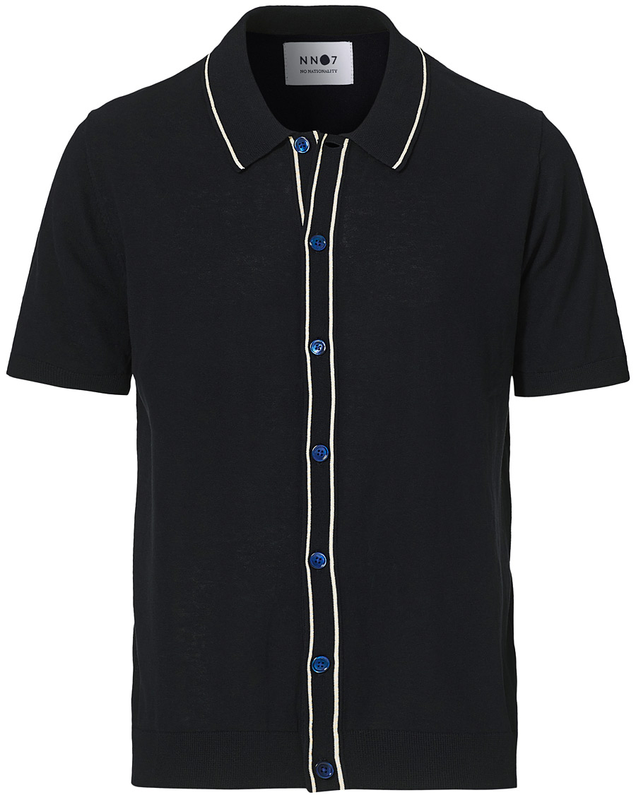 Herre | Pikéer | NN07 | Nolan Knitted Polo Navy