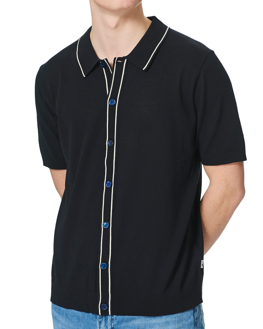 Herre | Pikéer | NN07 | Nolan Knitted Polo Navy