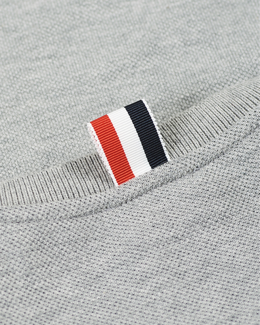 Herre | T-Shirts | Thom Browne | Raglan Sleeve T-Shirt Light Grey