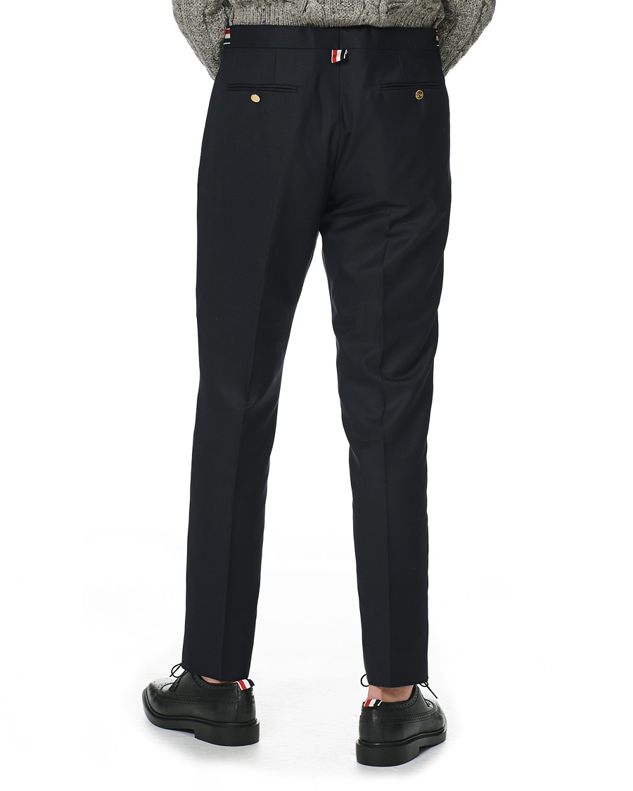 Herre | Bukser | Thom Browne | Super 120s Wool Trousers Navy