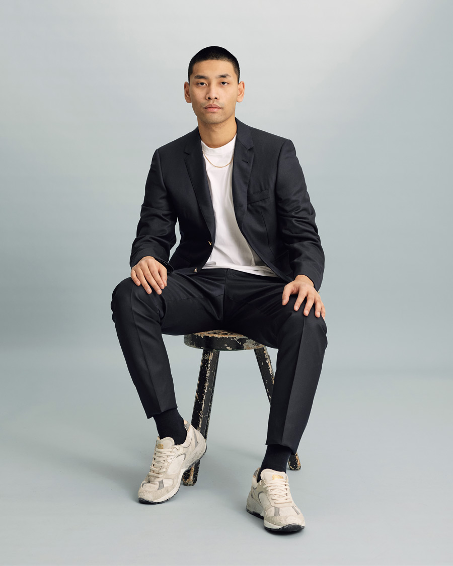 Herre | Bukser | Thom Browne | Super 120s Wool Trousers Navy