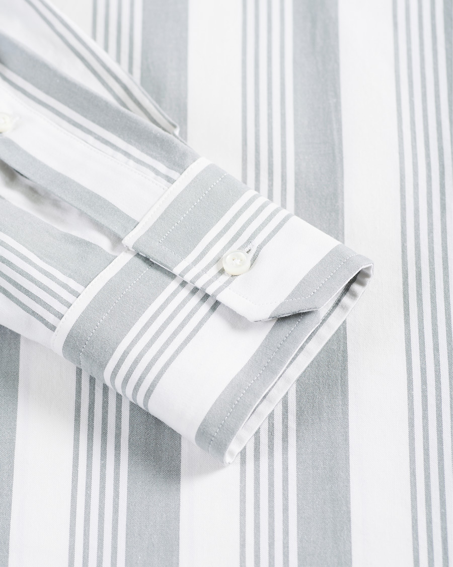 Herre | Skjorter | Thom Browne | Striped Shirt White/Grey