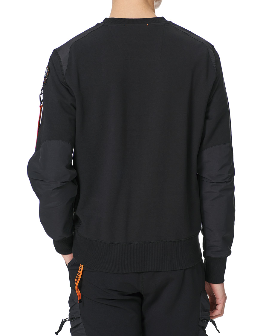 Herre | Gensere | Parajumpers | Sabre Soft Crew Neck Sweatshirt Black