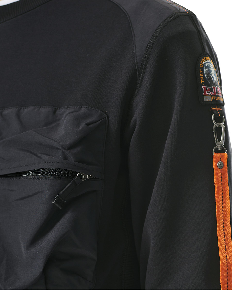Herre | Gensere | Parajumpers | Sabre Soft Crew Neck Sweatshirt Black