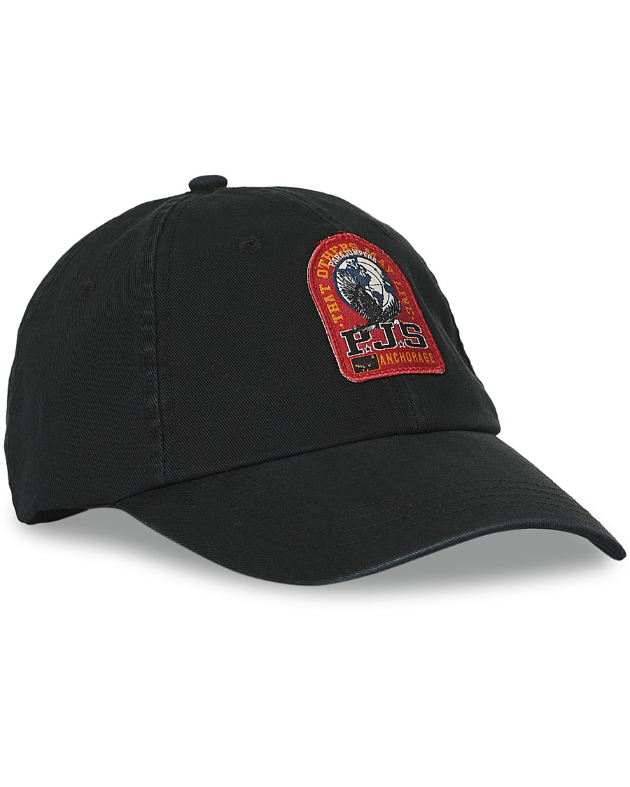 Herre | Parajumpers Patch Cap Black | Parajumpers | Patch Cap Black