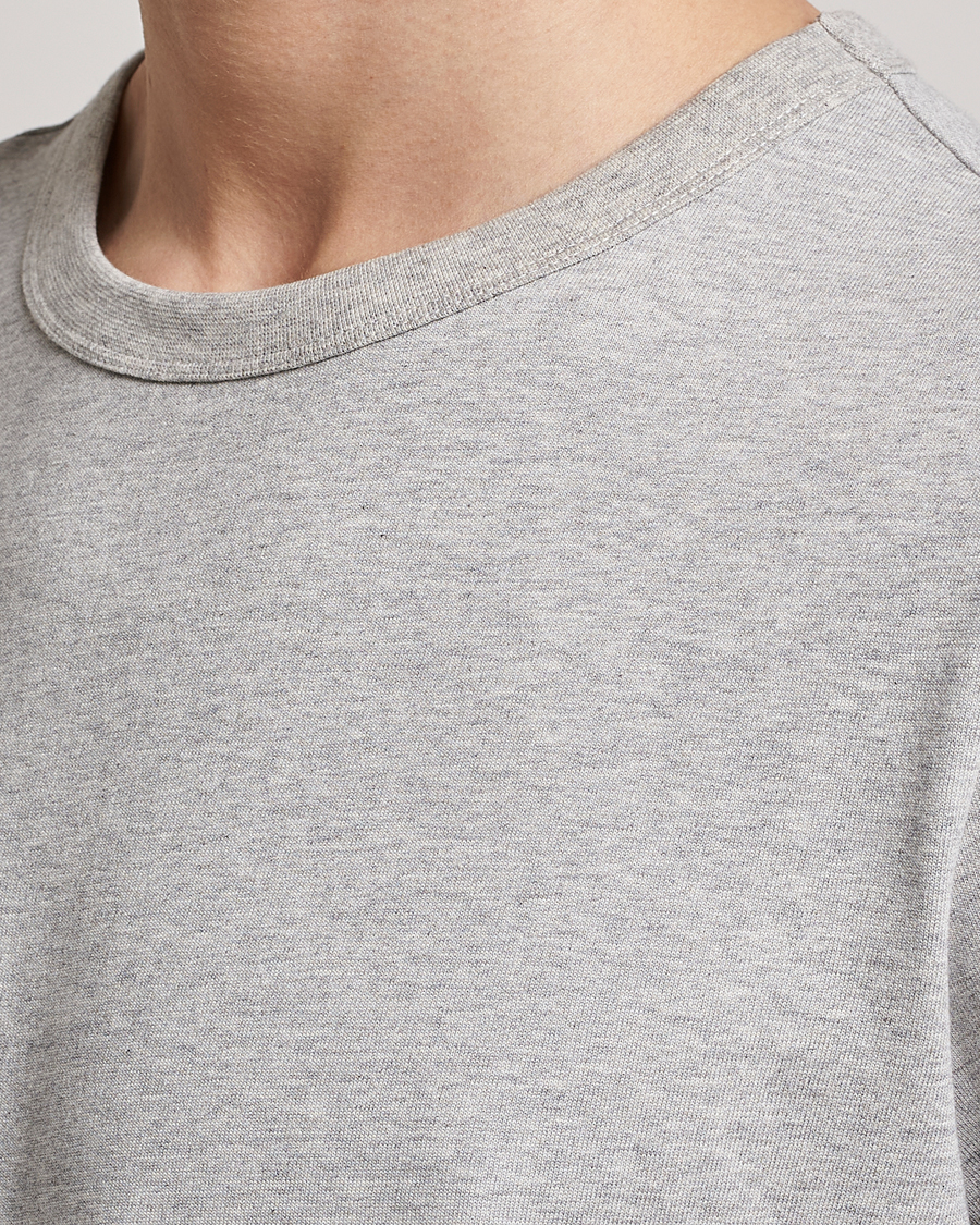 Herre | T-Shirts | A Day's March | Heavy Tee Grey Melange