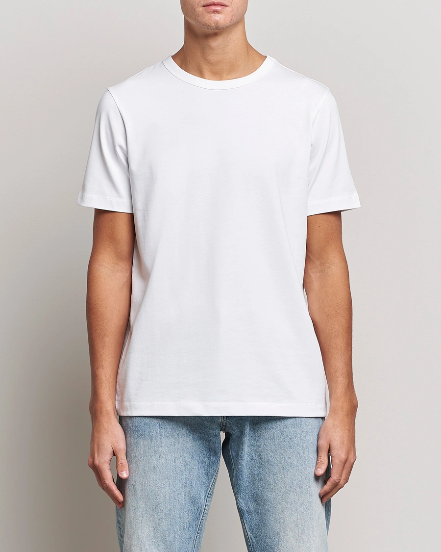 Herre | Kortermede t-shirts | A Day's March | Heavy Tee White