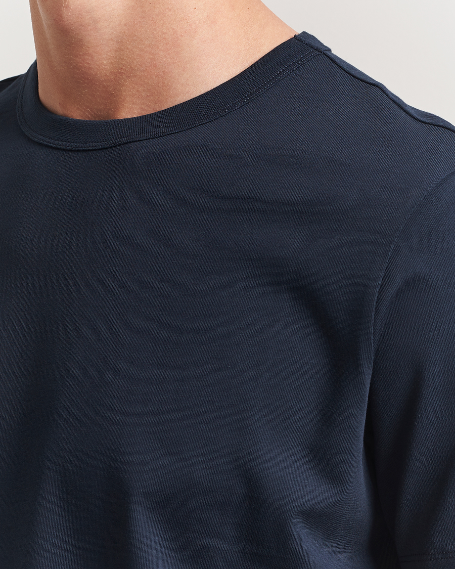 Herre | T-Shirts | A Day's March | Heavyweight T-Shirt Navy
