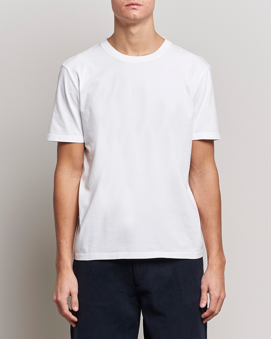 Herre | Avdelinger | A Day's March | Classic Fit Tee White