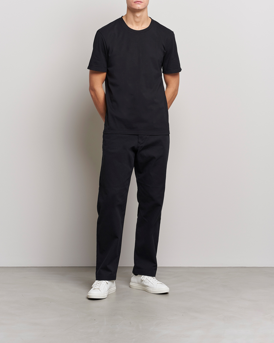 Herre | T-Shirts | A Day's March | Classic Fit Tee Black