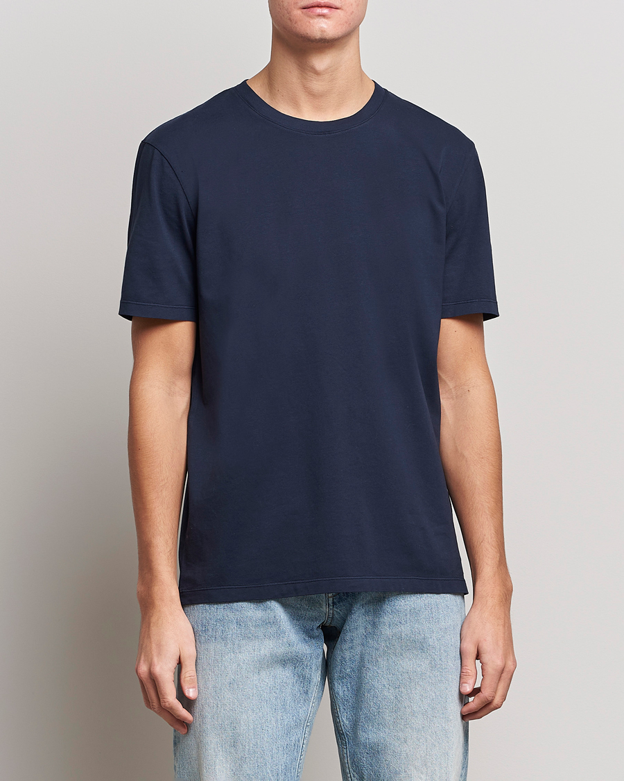 Herre | Avdelinger | A Day's March | Classic Fit Tee Navy