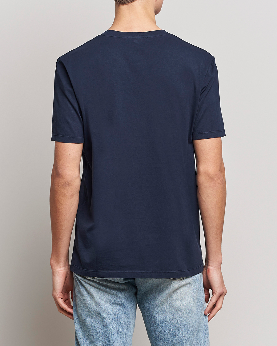 Herre | T-Shirts | A Day's March | Classic Fit Tee Navy