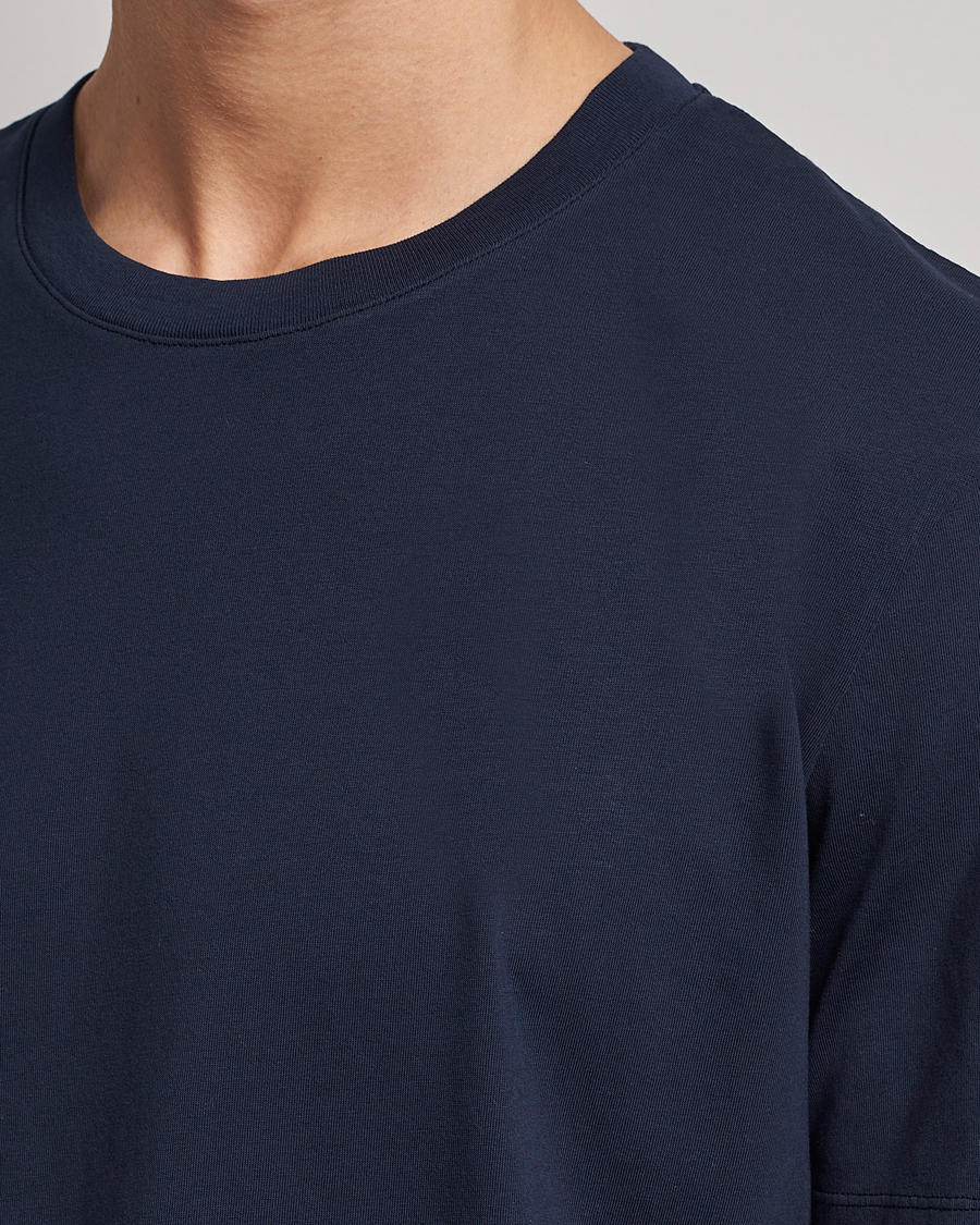 Herre | T-Shirts | A Day's March | Classic Fit Tee Navy