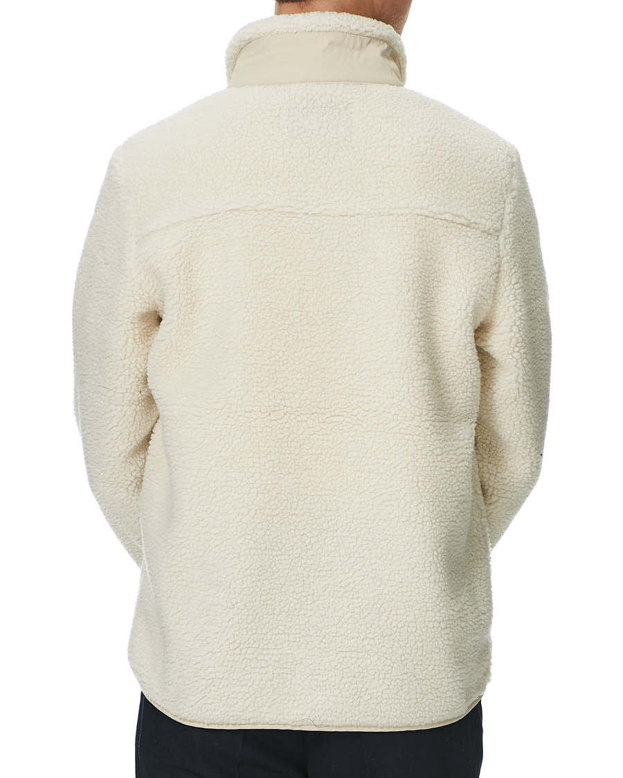 Herre | Gensere | A Day's March | Granån Recycled Fleece Jacket Off White