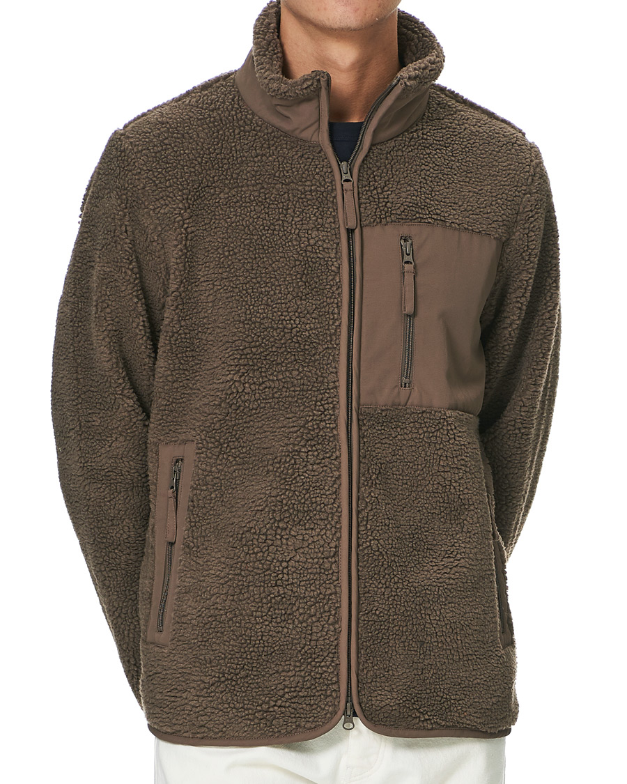 Herre | Gensere | A Day's March | Granån Recycled Fleece Jacket Mole