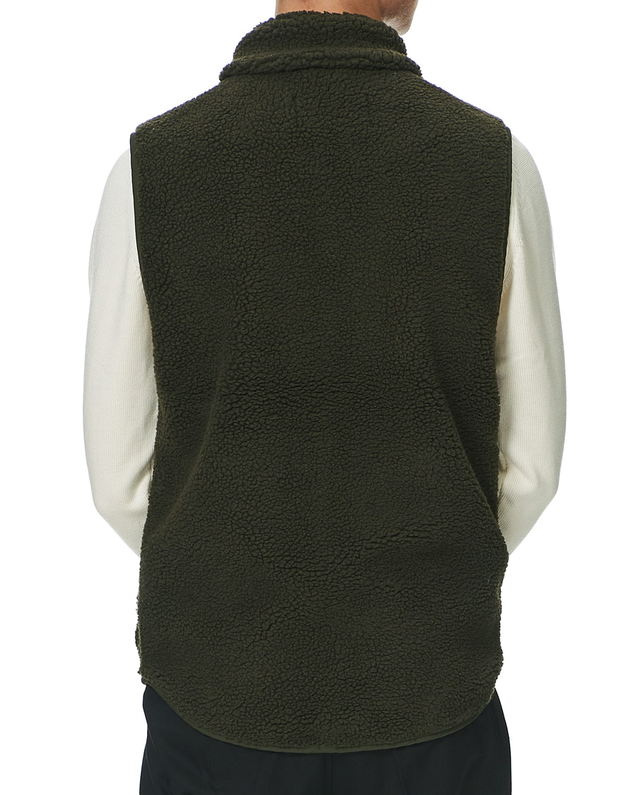 Herre | Gensere | A Day's March | Arvån Recycled Fleece Vest Olive