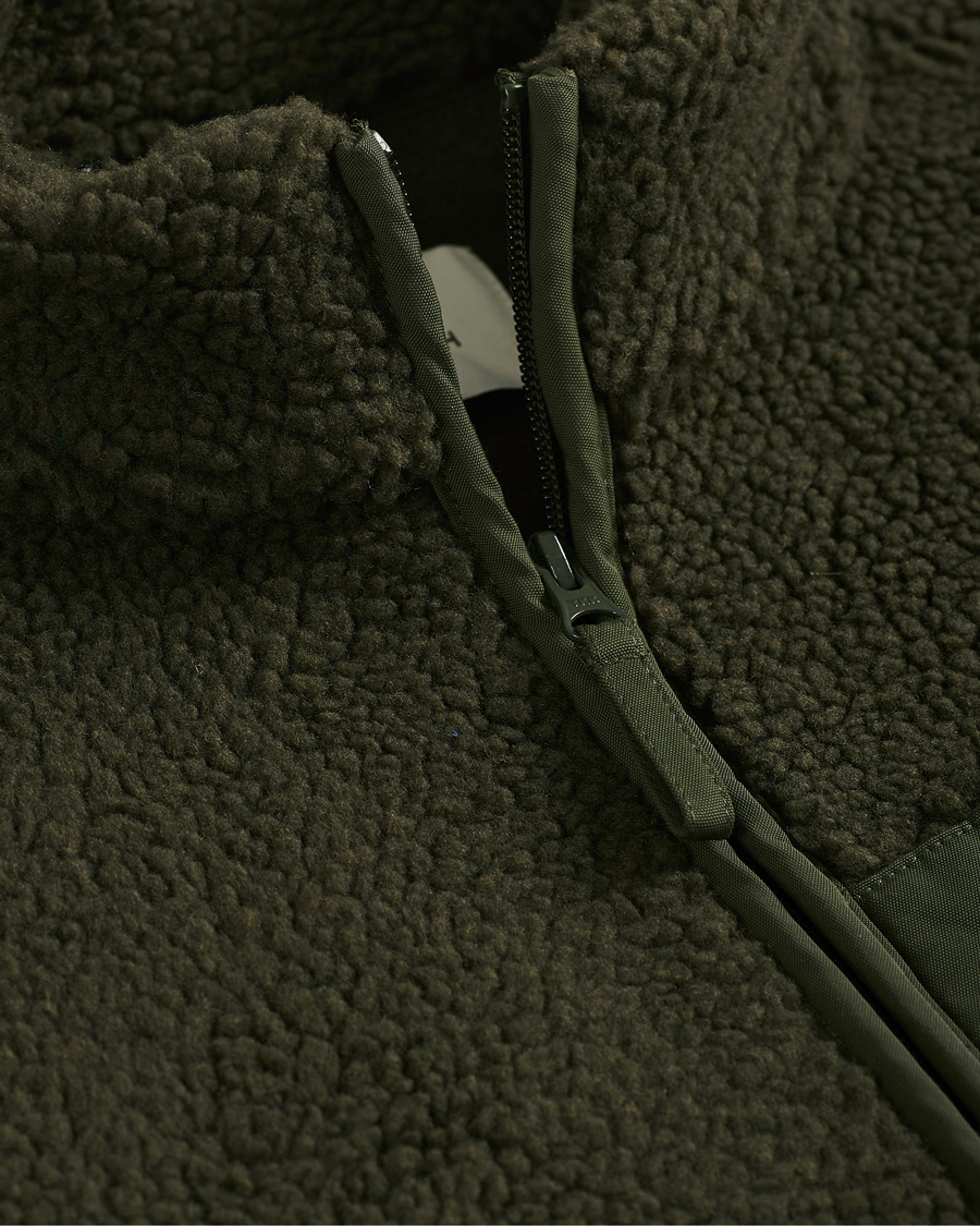 Herre | Gensere | A Day's March | Arvån Recycled Fleece Vest Olive