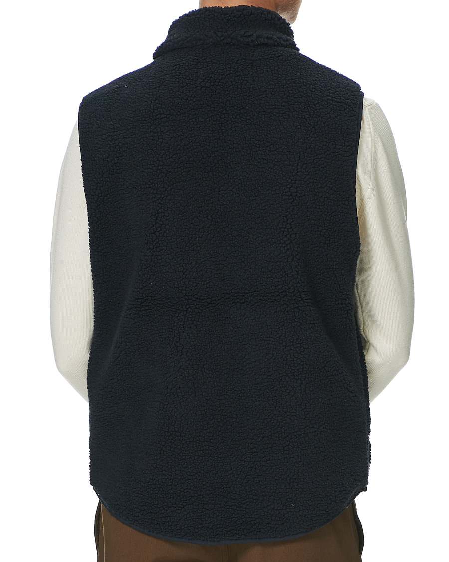 Herre | Gensere | A Day's March | Arvån Recycled Fleece Vest Navy