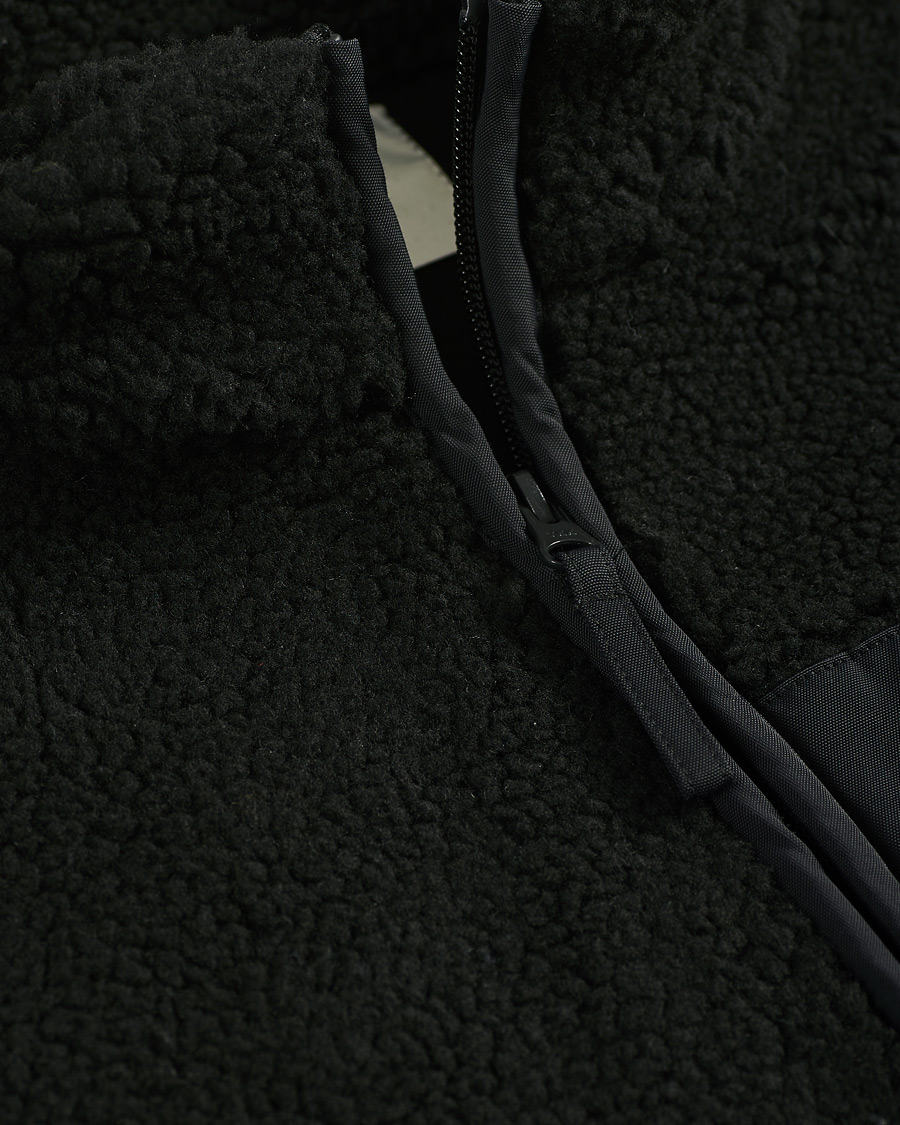 Herre | Gensere | A Day's March | Arvån Recycled Fleece Vest Black