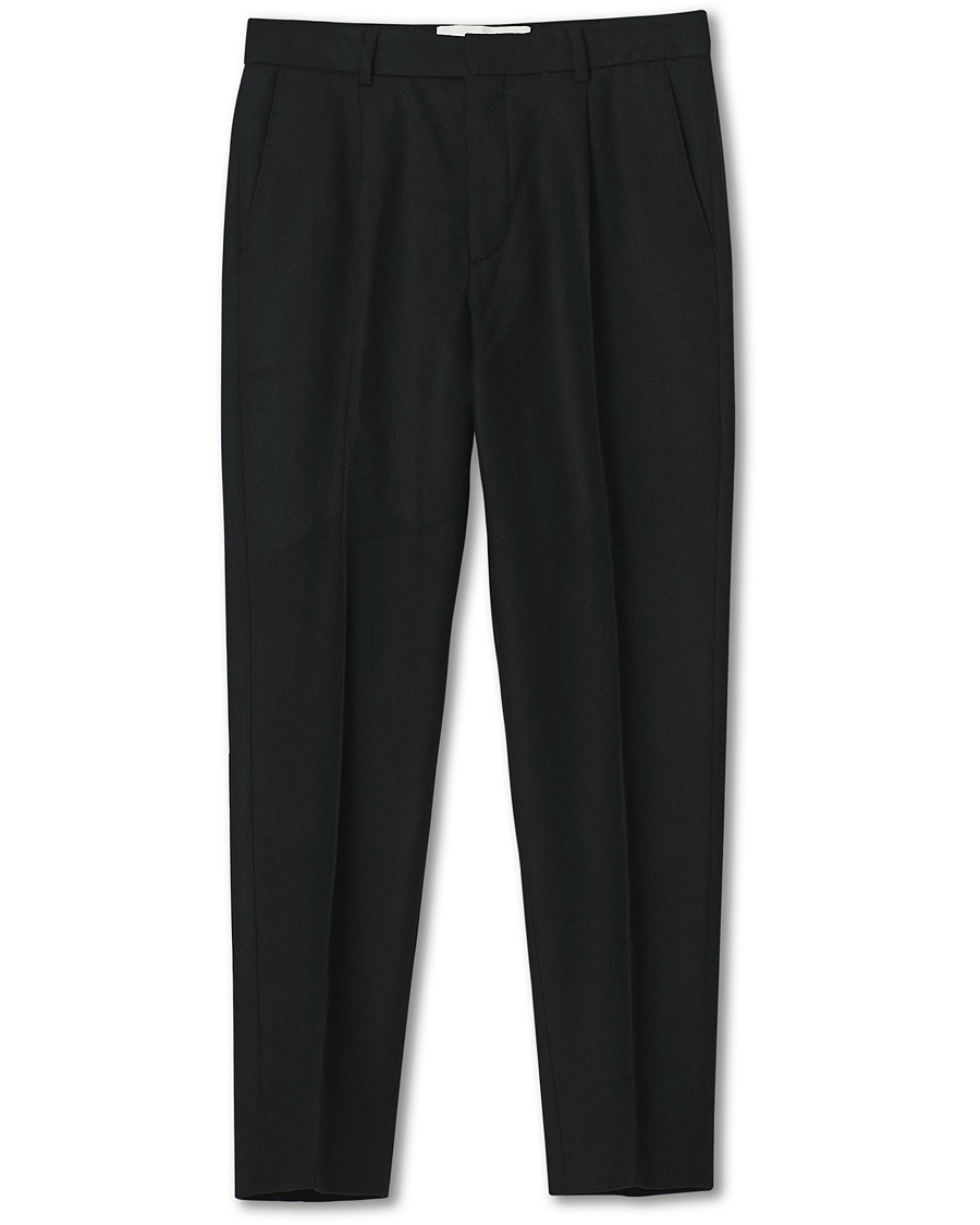 Herre |  | A Day's March | Crovie Wool Trousers Black
