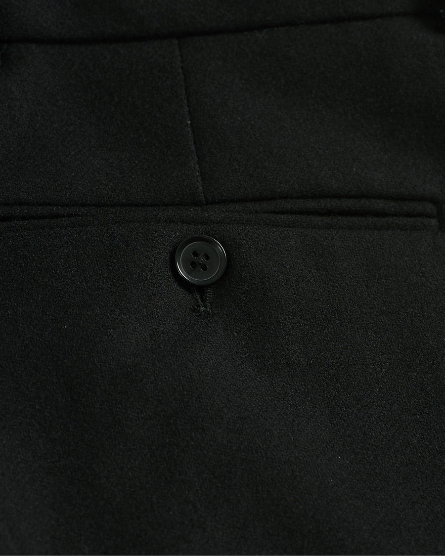 Herre | Bukser | A Day's March | Crovie Wool Trousers Black