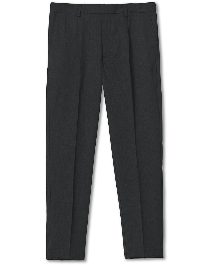 Herre |  | A Day's March | Smart Trousers Wool Twill Charcoal