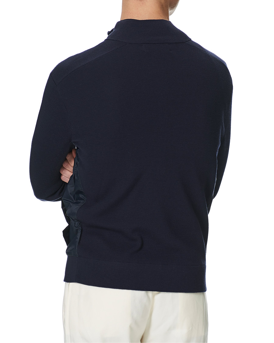 Herre | Gensere | Ralph Lauren Purple Label | Hybrid Zip Sweater Classic Navy