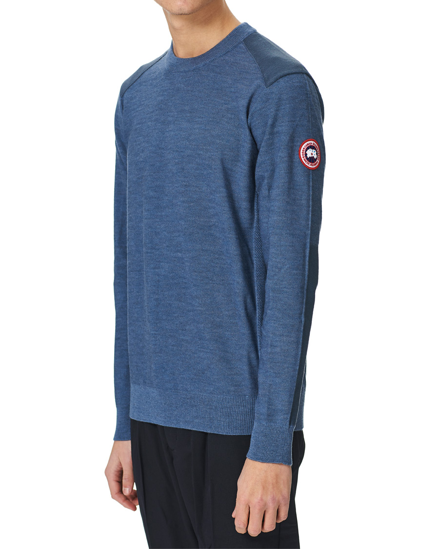 Herre | Gensere | Canada Goose | Dartmouth Crew Neck Sweater Ozone Blue Heather